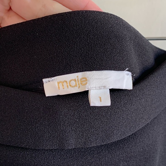 Maje Jizie Bee Mini Skirt FW 19 - Picture 6 of 7